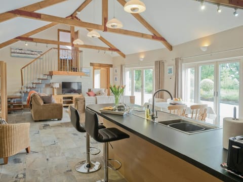 Open plan kitchen / living room