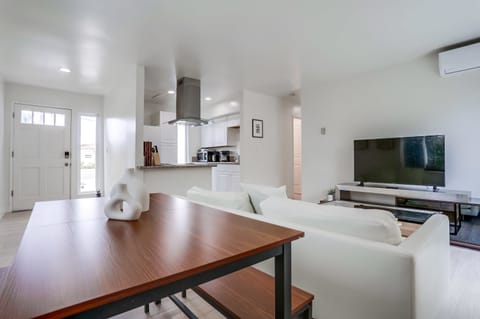 Dining area off the living room