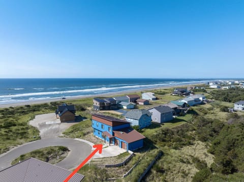 Welcome to our modern beach house with clean lines and just steps to the beach.