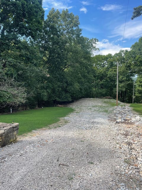 End of the driveway can be used for additional parking