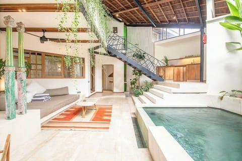 Kitchen on the right side and Porch on the left side