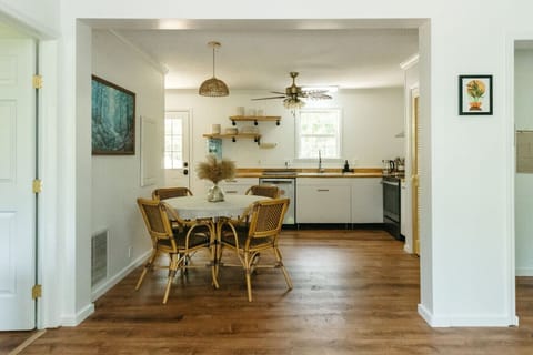 Open Floor Plan Kitchen and Dining Area