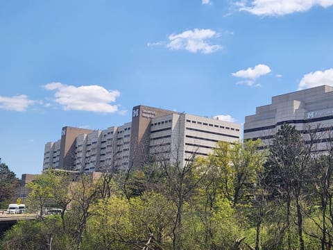 U of M Hospital (2.5 miles away)