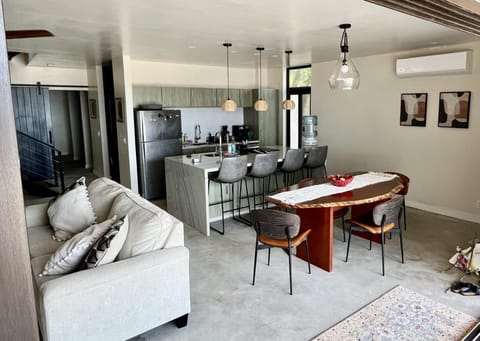 First floor kitchen and dinning room