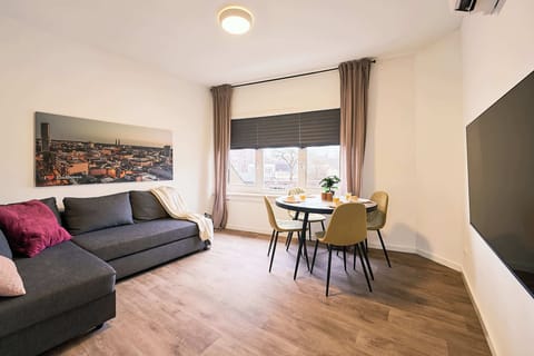 Living room and dining table