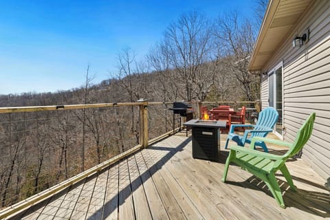 At home, take in the views from the fire pit or the 3 patios with plenty of seating.