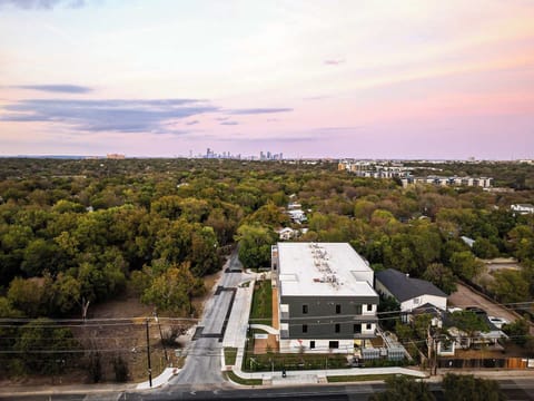 Aerial view of the hummingbird flats