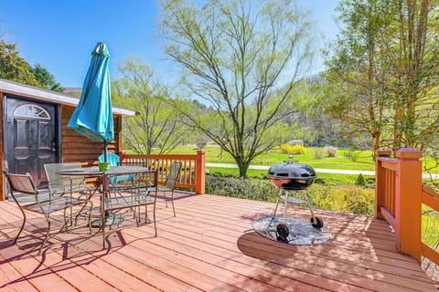 Robbinsville Vacation Rental | 3BR | 2BA | 1,534 Sq Ft | 5 Steps to Enter