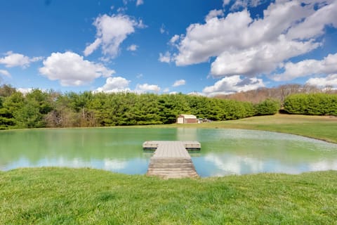 Exterior | Secluded Property | Stocked Fishing Pond | Yard & Patio