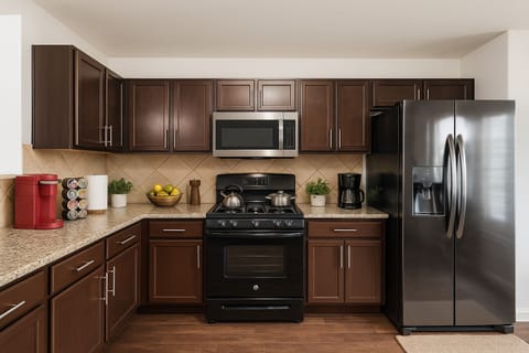 Contemporary Kitchen with Sleek Appliances