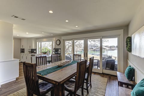 Dining room with table and seating for 6