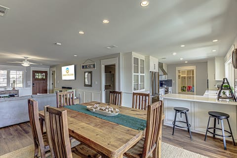 Dining room with table and seating for 6