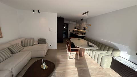 Spacious lounge designed for comfort and style.