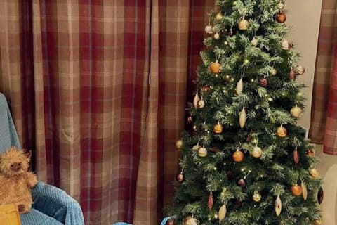 Optional Christmas tree.