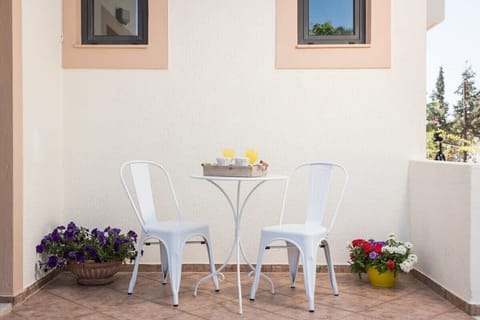 Exterior private patio on the premises