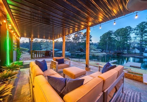 Lounge in style with comfortable seating, vibrant lighting, and captivating views that make every moment feel special.