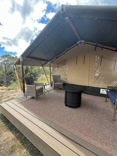Safari Tent deck