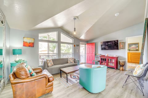 Sedona Vacation Rental | 2BR | 2BA | 1,310 Sq Ft | 6 Steps Required to Enter