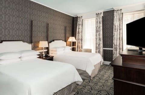 Bedroom. Interior and views may vary based on location and availability