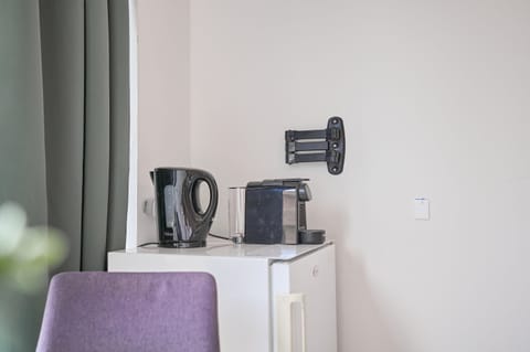 Amenities and Coffee Machine