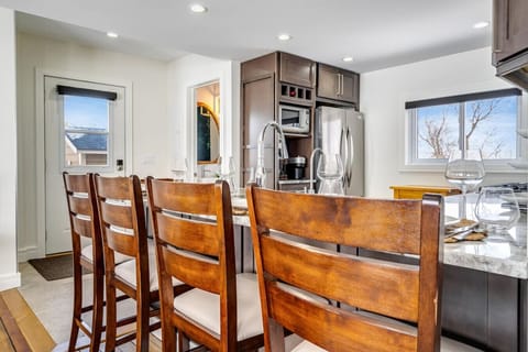 White backdrop highlights natural finishes.