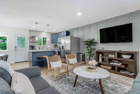 Kick back with your favorite shows before a night out on the town!