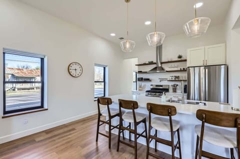 gourmet meal or quick snacks. Fully equipped kitchen with everything you need—just bring your groceries and creativity!