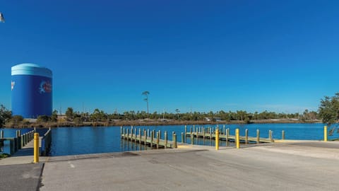 Experience convenient access to docks for a saltwater boating or fishing experience