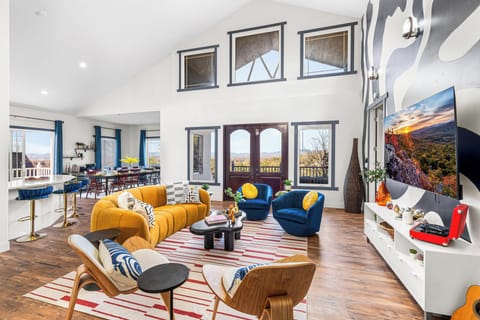 Welcome to the Alpine Artistry Estate, Asheville's ultimate luxury getaway!