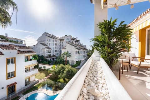 Pool view from terrace