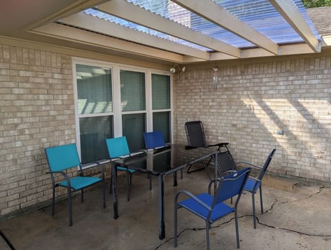 Covered patio