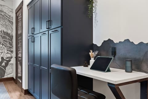 The thoughtfully designed workstation is sure to spark creativity and enhance productivity for any project.