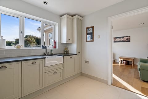 Kitchen at 7 Porthilly View in Padstow in Padstow