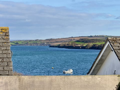 Estuary Glimpses from  garden at 7 Porthilly View in Padstow