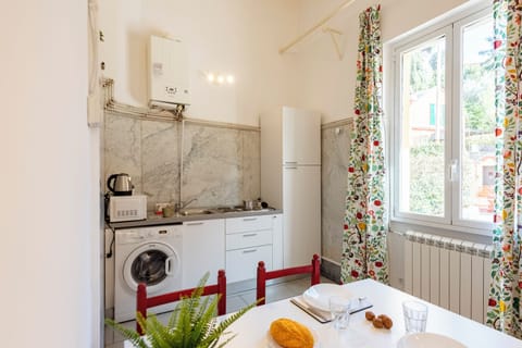 Kitchen and dining area