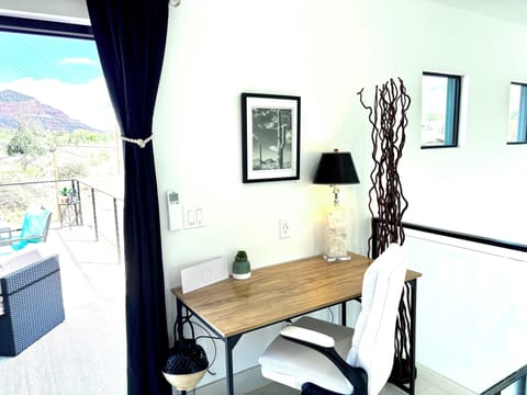 Dedicated work space in loft with high speed Starlink internet