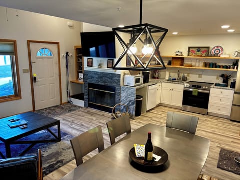 Living Room and Dining Area