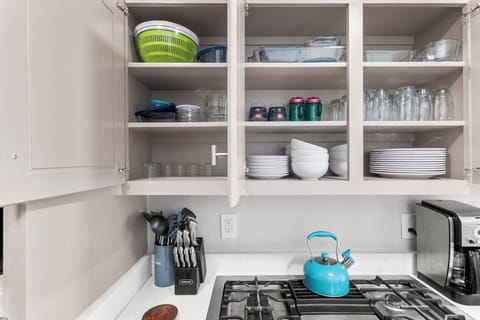 Kitchen is fully equipped so that you can feel like home for long stays.