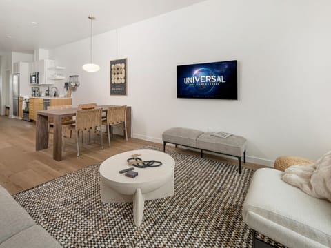 Enjoy the comfort of this luxury condo with Smart TV access.