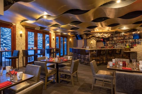 Alpine and Antlers Restaurant located in the building