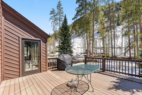 Private deck and grill