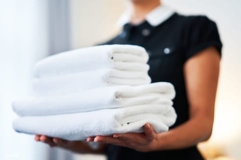 Hotel quality, luxury linens & towels