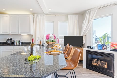 Ample counter space.