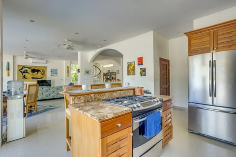 Open concept first floor living area on first floor