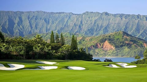 Princeville Makai Golf Course is a 5 minute drive from the resort
