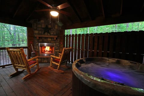 Fire's warm. Water’s hot. Vibes are perfect.