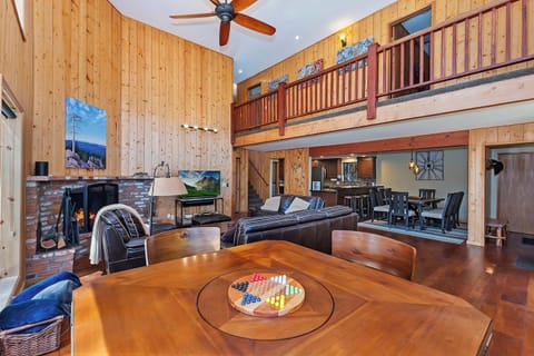 Open concept floor plan