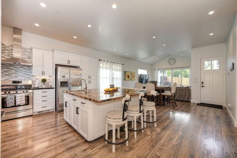 Island looking toward living area