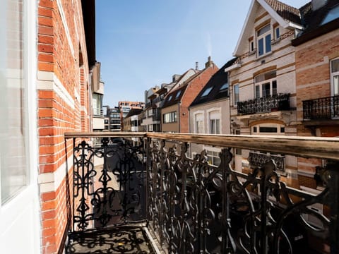 Architecture, Apartment, Composite Material, Balcony, Handrail, Iron, Metal, Baluster, Brick