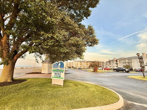 Lakeside Condos with pool, hot tub, and sauna.
